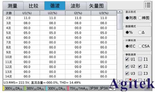 同惠TH343X系列多通道數(shù)字功率分析儀   (圖6)