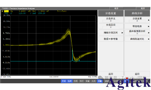 同惠LCR測(cè)試儀TH2851晶振分析應(yīng)用(圖2)