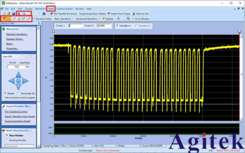 用任意函數發生器 (AFG) 復制真實世界的信號(圖5)