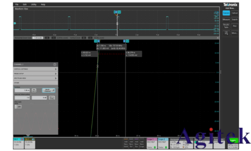 泰克示波器4,5和6系列MSO如何實現(xiàn)示波器多通道測試(圖17) 泰克示波器4,5和6系列MSO如何實現(xiàn)示波器多通道測試(圖17)