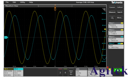 如何使用泰克示波器和函數發生器測量電感和電容(圖5) 如何使用泰克示波器和函數發生器測量電感和電容(圖5)