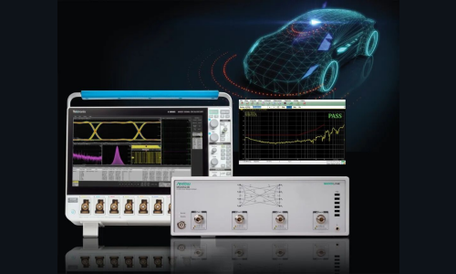 安立公司與泰克合作提供全面的汽車以太網測試解決方案(圖1)
