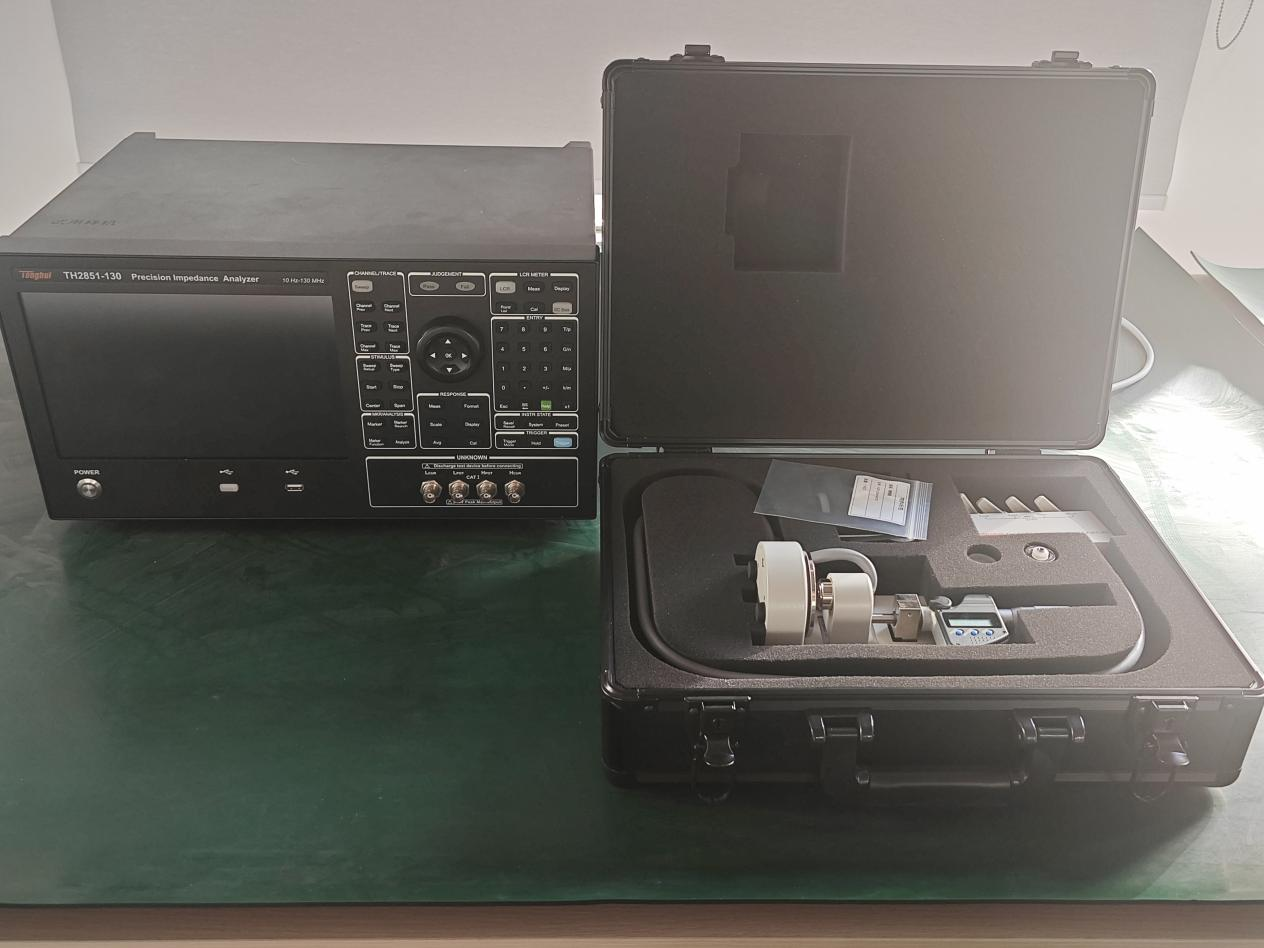 同惠TH2851-130阻抗分析儀介電常數測試方案（絲素蛋白膜、PDMS相關材料）(圖2)