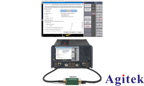 如何使用網絡分析儀的AFR功能(即自動夾具移除功能)?