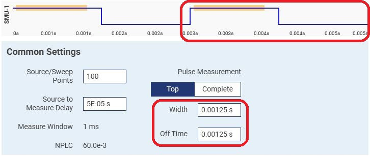 使用Keithley KickStart軟件對高亮度LED（HBLED）進行脈沖特性表征   (圖12)