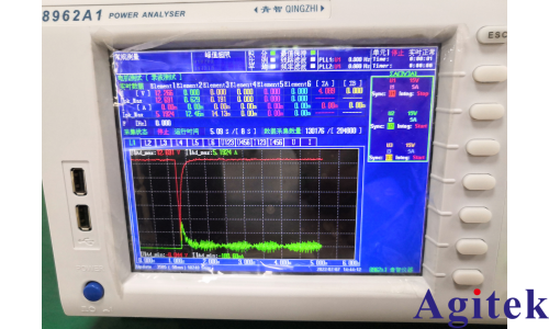 青智功率計8730C直流電機啟動電流測試(圖8)