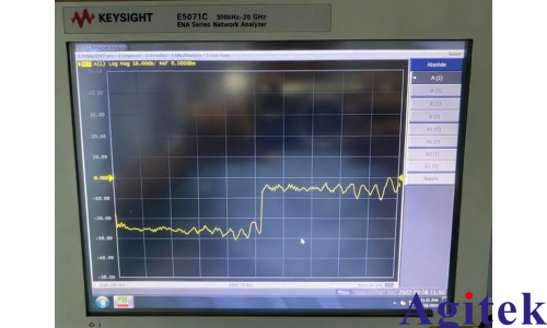 Keysight是德科技E5071C雙端口網絡分析儀輸出功率低維修案例(圖1)