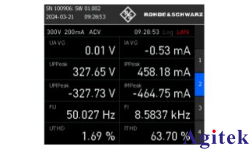羅德與施瓦茨R&S?NPA501功率分析儀測量浪涌電流(圖2) 羅德與施瓦茨R&S?NPA501功率分析儀測量浪涌電流(圖2)