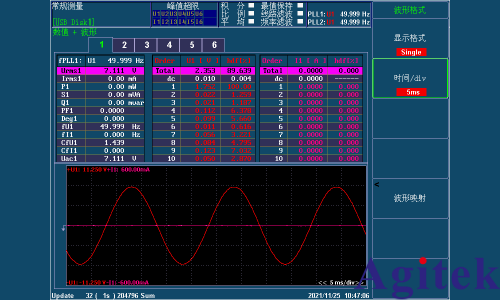 青智8962A1功率分析儀UPS電源輸出測(cè)試案例介紹(圖2)