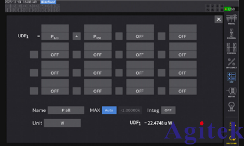 功率分析儀 PW8001多相電機的功率測量方法(圖12) 功率分析儀 PW8001多相電機的功率測量方法(圖12)