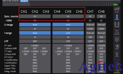 功率分析儀 PW8001多相電機的功率測量方法(圖11) 功率分析儀 PW8001多相電機的功率測量方法(圖11)