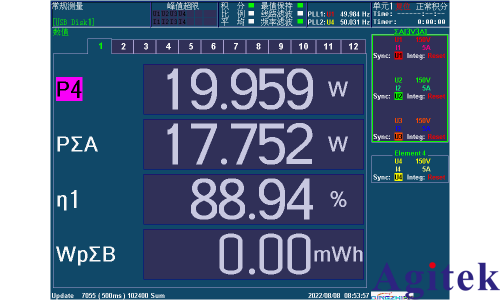 青智8962A1高精度功率分析儀測試變頻壓縮機控制器性能的試驗(圖3)
