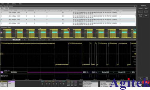 利用泰克示波器 CAN 總線解碼器加快 CAN 總線的故障排除速度