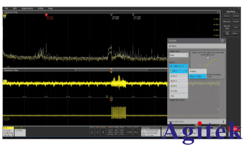 如何使用泰克4、5和6系列混合信號示波器逐步排除電磁干擾(圖15) 如何使用泰克4、5和6系列混合信號示波器逐步排除電磁干擾(圖15)