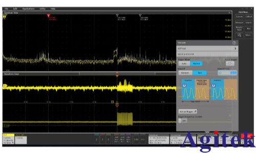 如何使用泰克4、5和6系列混合信號示波器逐步排除電磁干擾(圖16) 如何使用泰克4、5和6系列混合信號示波器逐步排除電磁干擾(圖16)