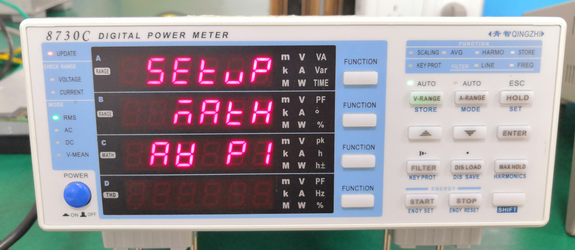 青智功率計8720/8730C:破壁機功率測量(圖4)